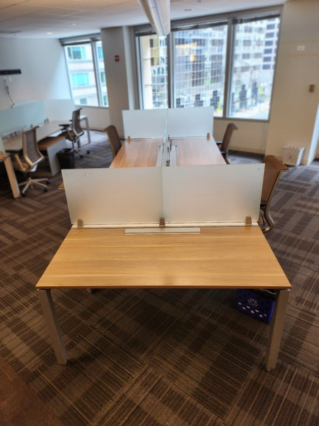 Steelcase Benching Workstations 30x60 - Preowned - FOB Chicago, IL (Min Purchase Qty 14) - Available May 15, 2024