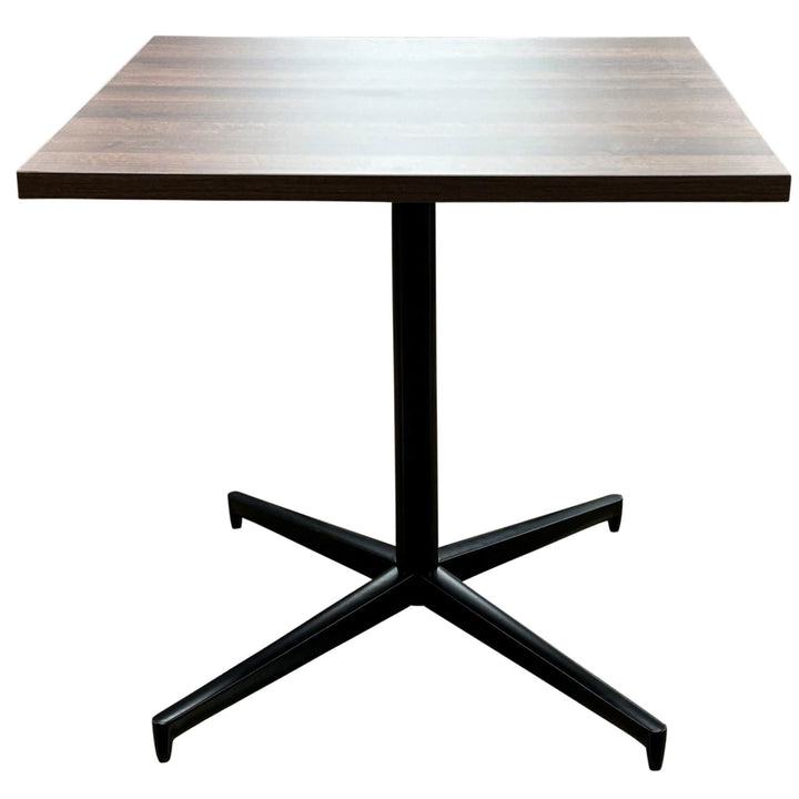 SitOnIt Parallon Cafe Square Table, Walnut Amati - New