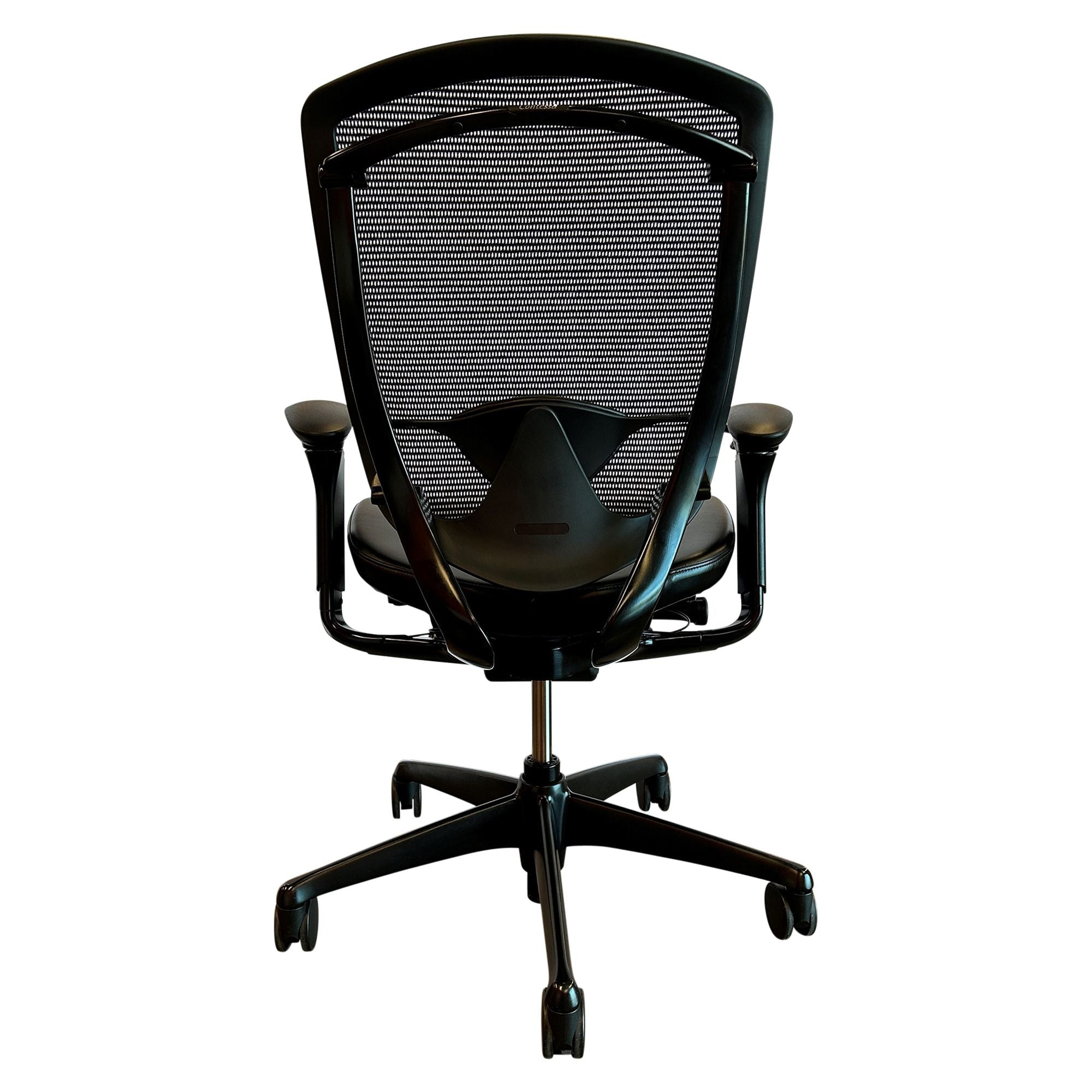 Teknion Contessa Executive Ergonomic Task Chair Dual Black Preowned