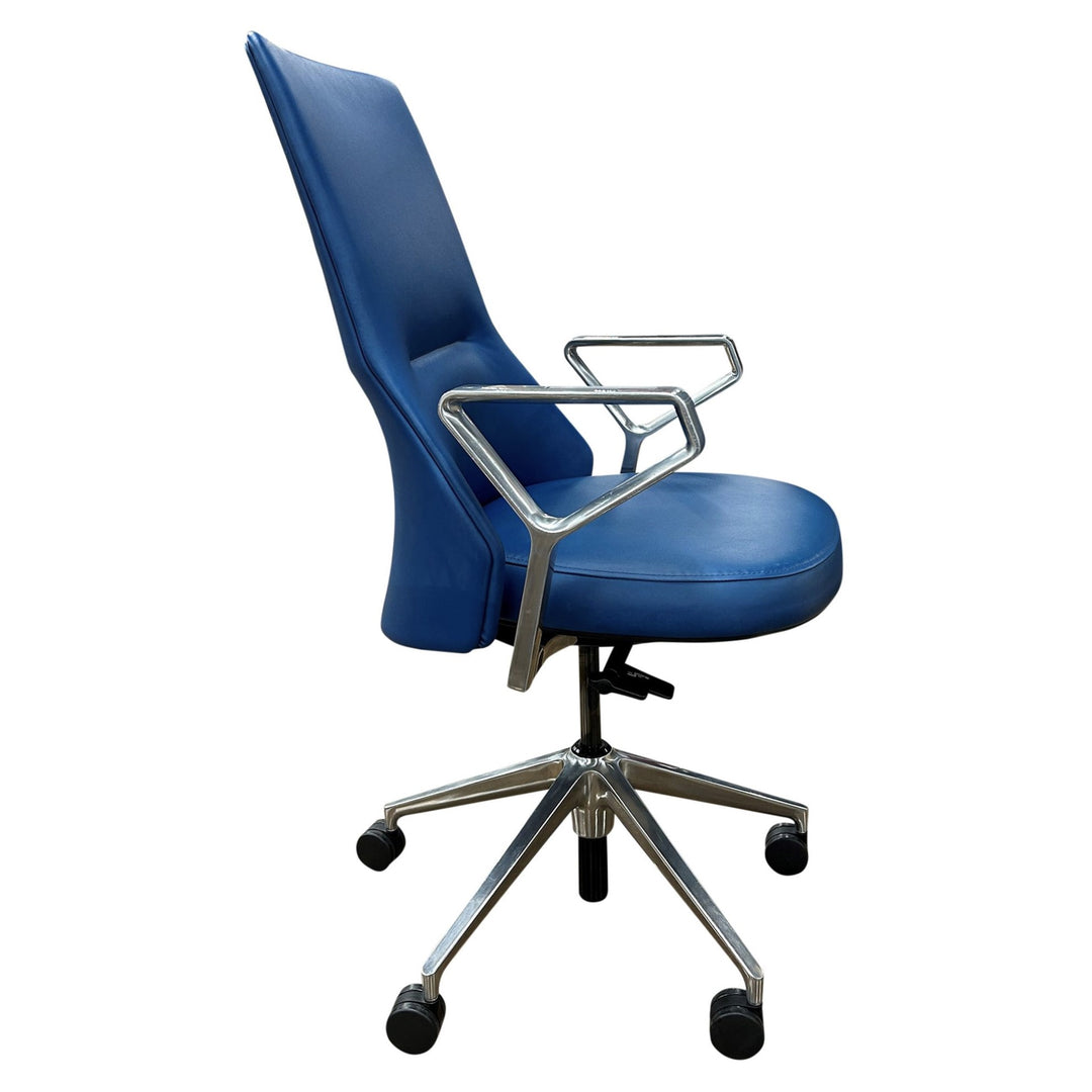 Coalesse Massaud Conference Chair, Blue - Preowned