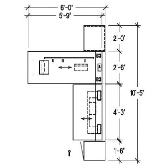 Teknion Expansion Private Office, Provincial Oak - Preowned