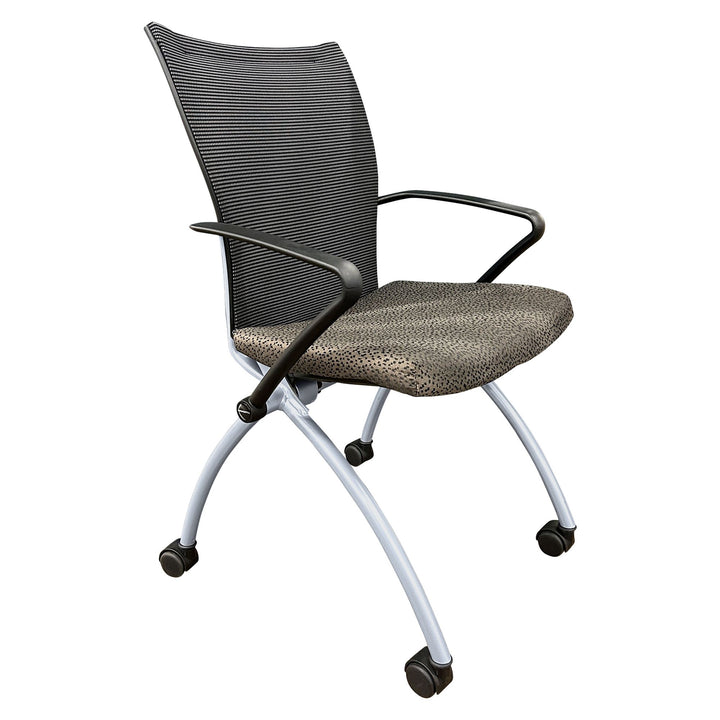 Haworth X99 Seminar Nesting Chair, Black - Preowned