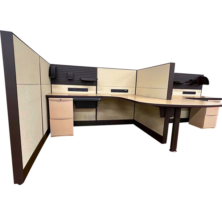 Teknion Leverage 6x6 Shared Workstation - Preowned - FOB Lombard, IL (Min Purchase Qty = 20 Stations)