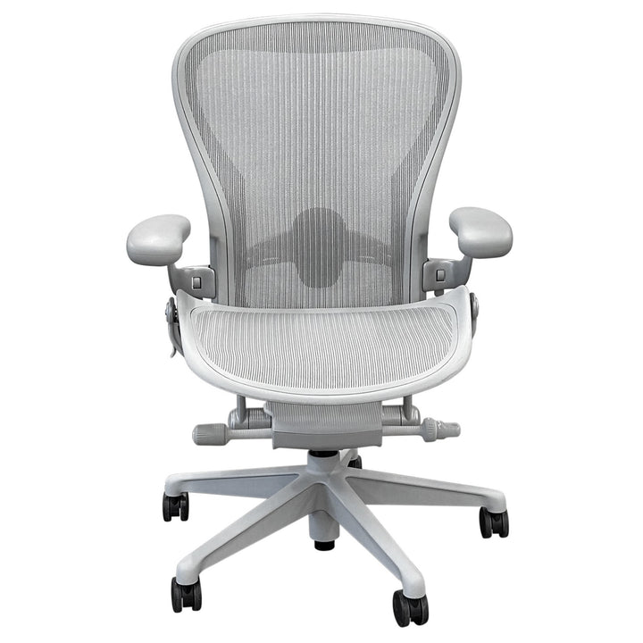 Herman Miller Aeron Remastered Ergonomic Task Chair Size C Mineral - Preowned