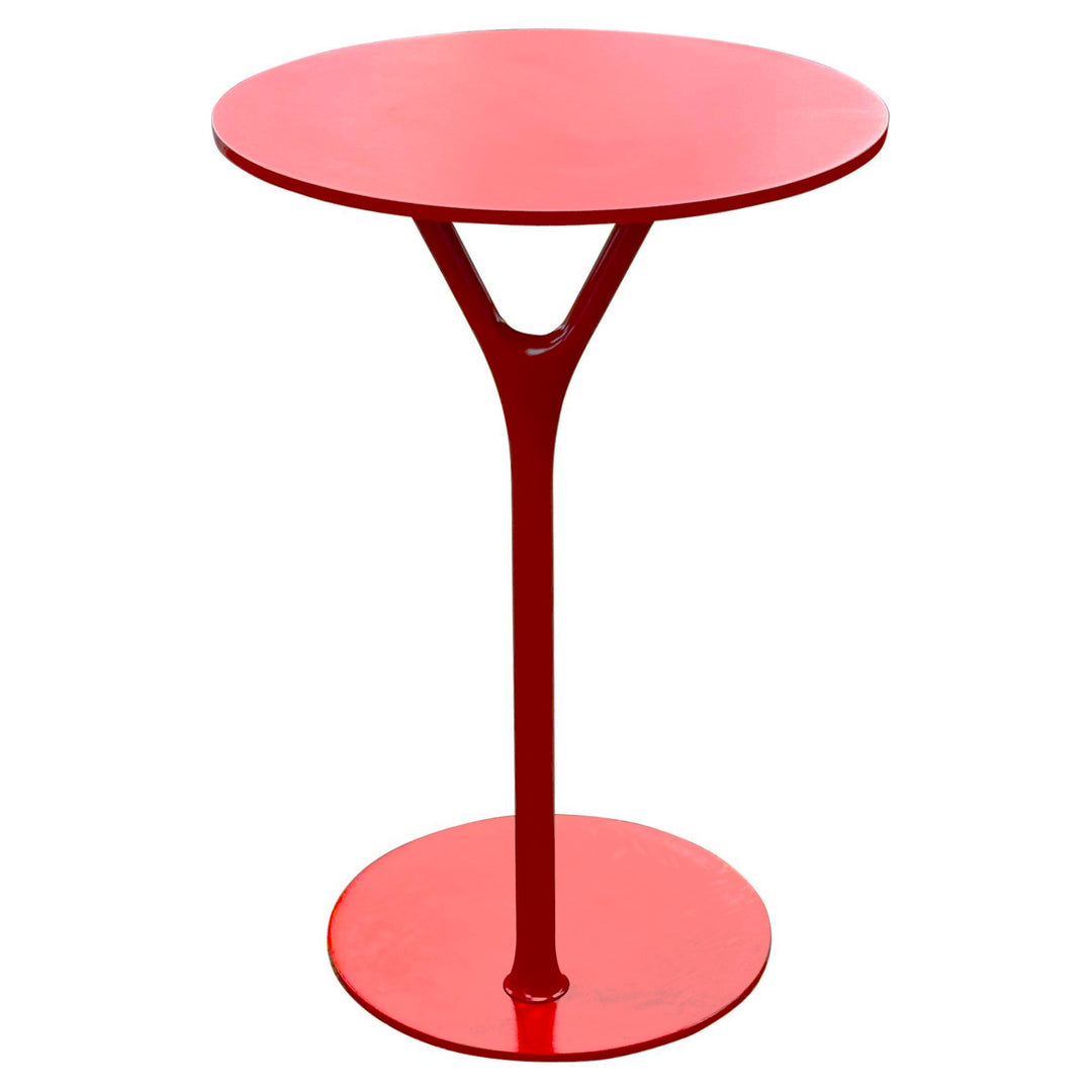 Hightower Wishbone Table, Red - Preowned