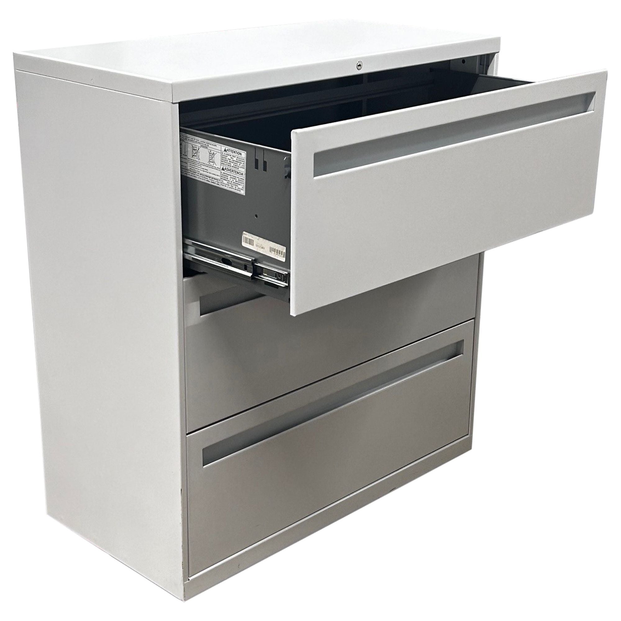 Allsteel Essentials 3 Drawer Lateral File, White - Preowned