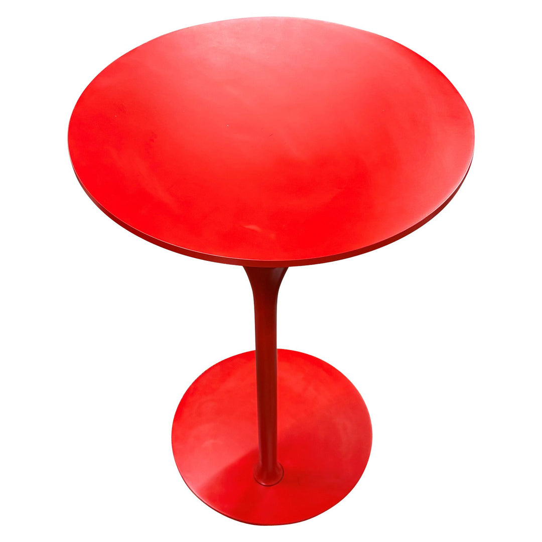 Hightower Wishbone Table, Red - Preowned