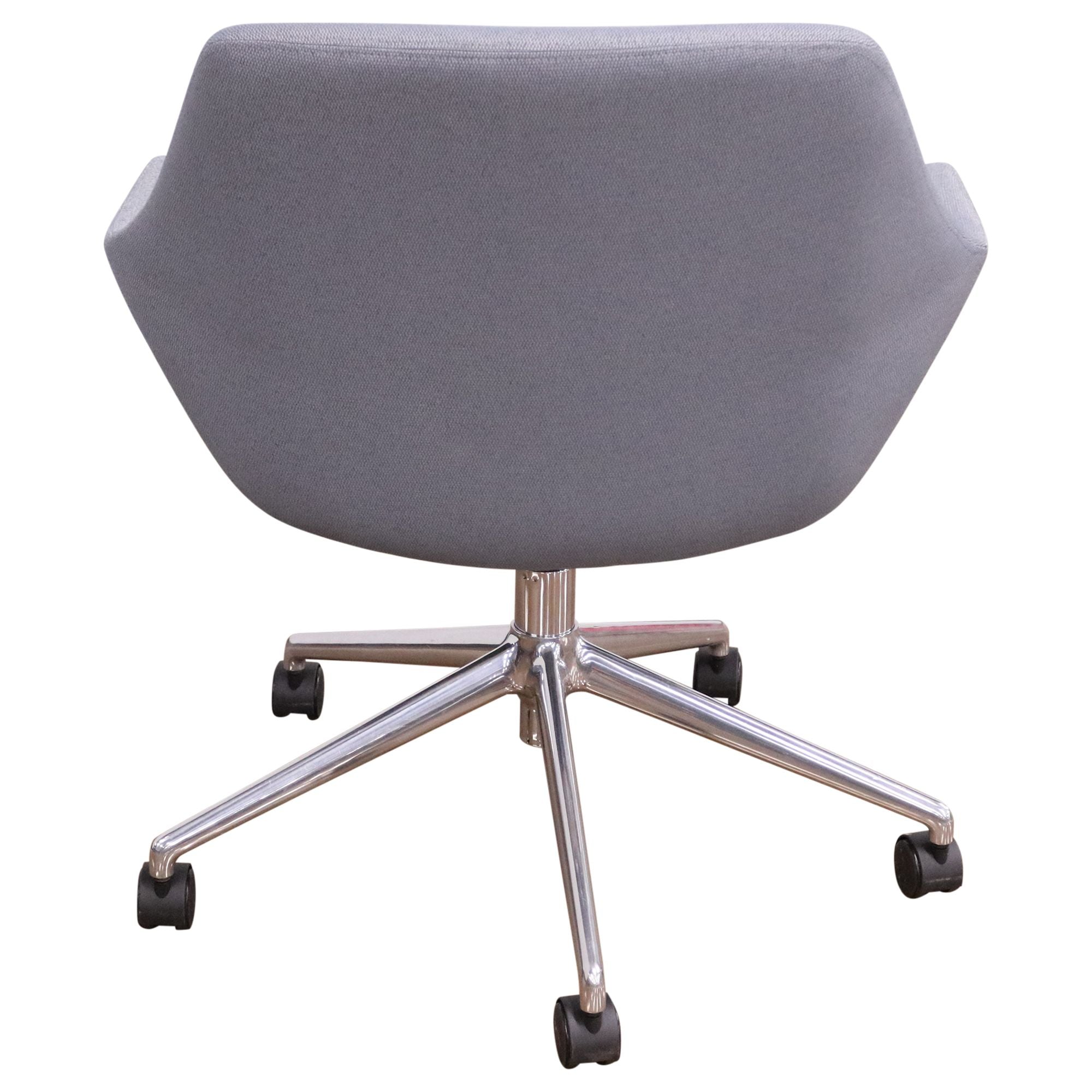 Encore Melina Mid-Back Conference Chair, Cloud - Preowned