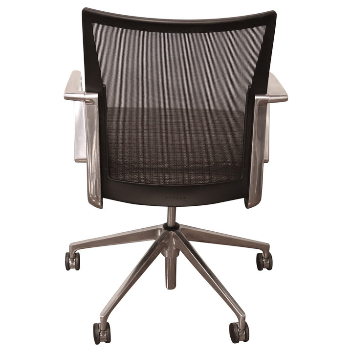 Stylex Sava Conference Chair, Grey Upholstery - Preowned