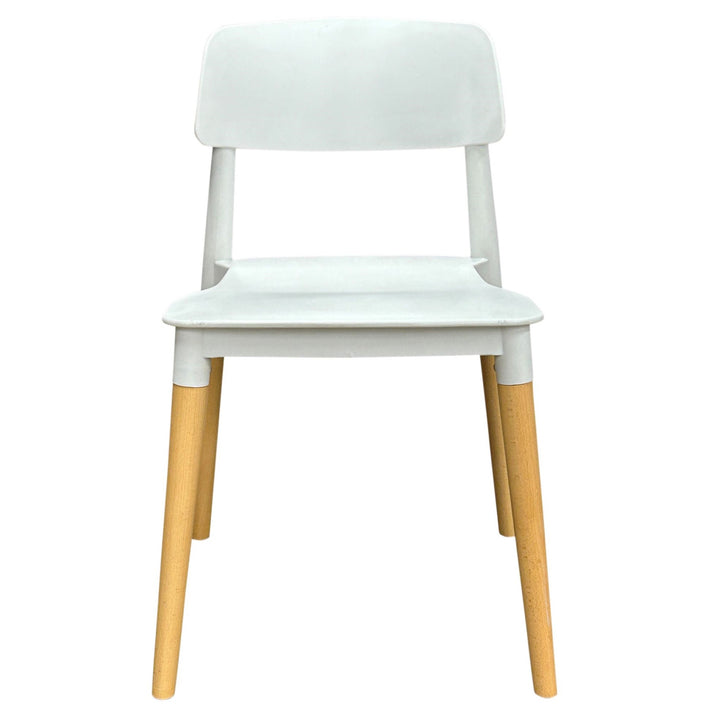 Porthos Home Clyde Dining Chair, White - Preowned