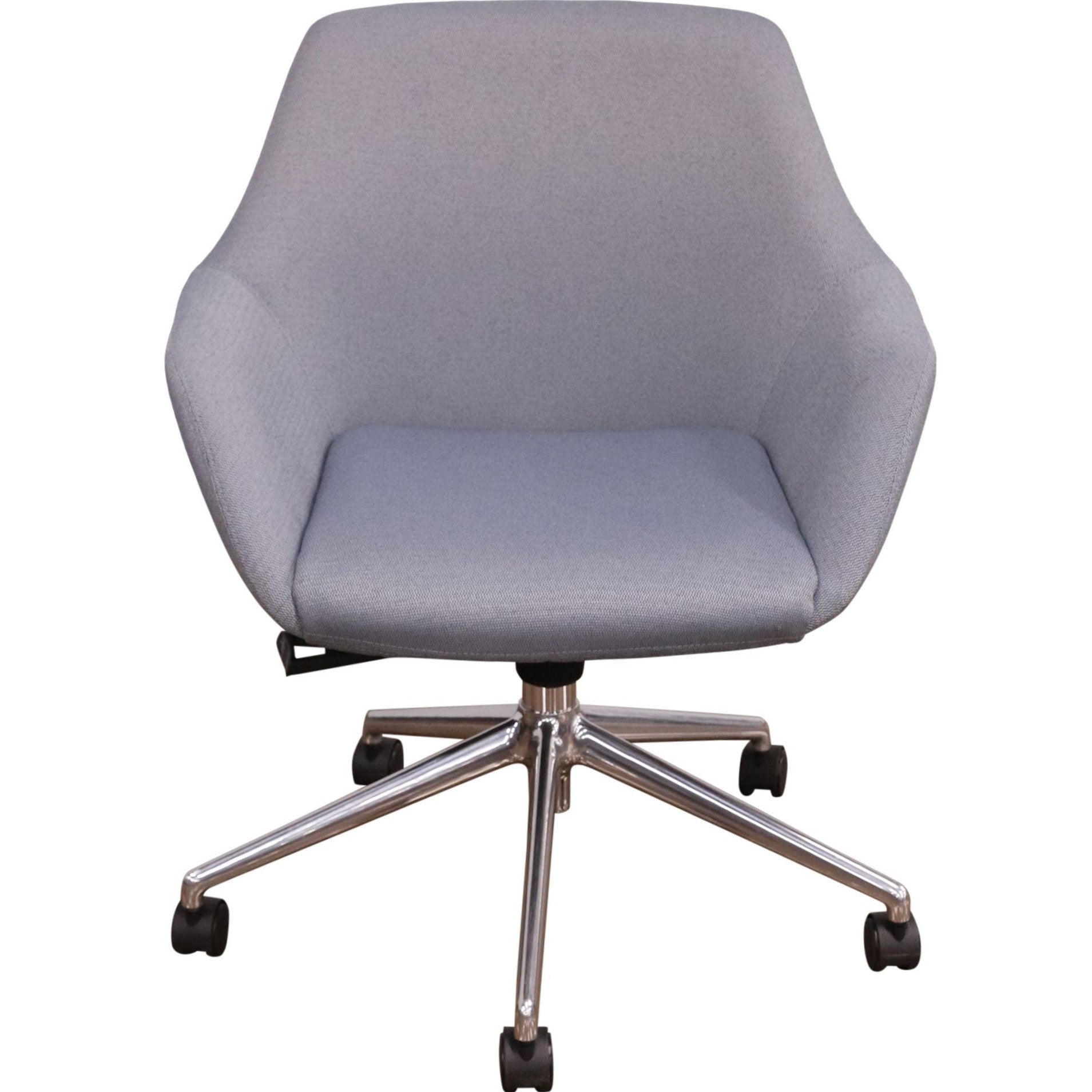 Encore Melina Mid-Back Conference Chair, Cloud - Preowned