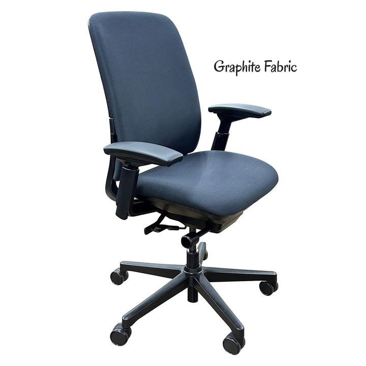 Steelcase Amia Ergonomic Task Chair, Black - Preowned