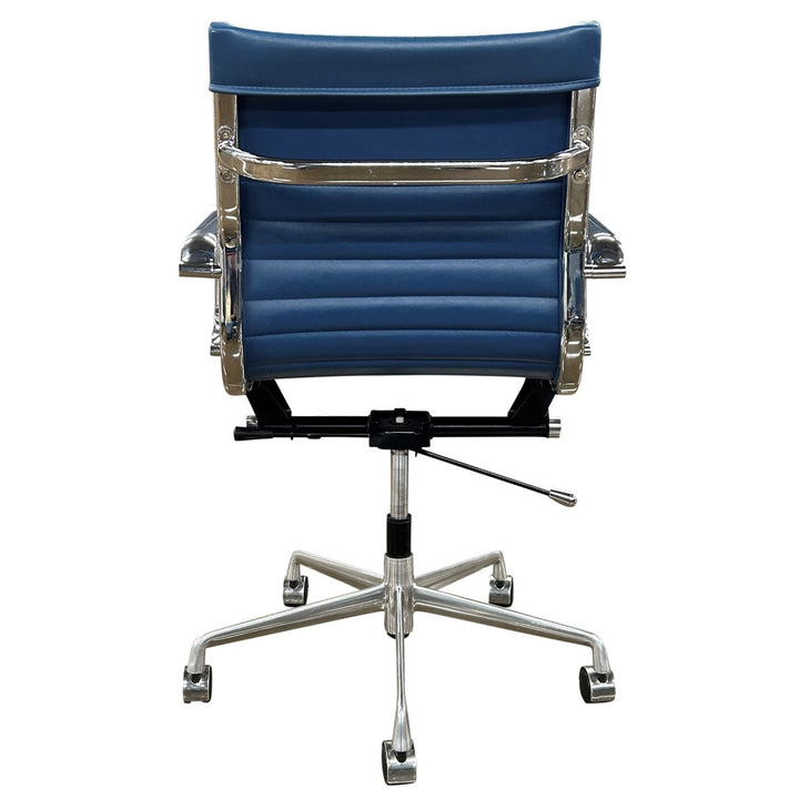 Meelano Conference Chair, Blue - Preowned