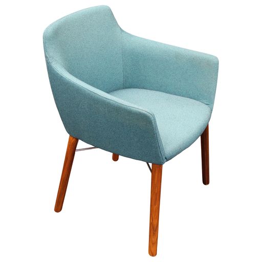 Stylex Nestle Guest Chair, Blue Preowned Rework Office Furniture