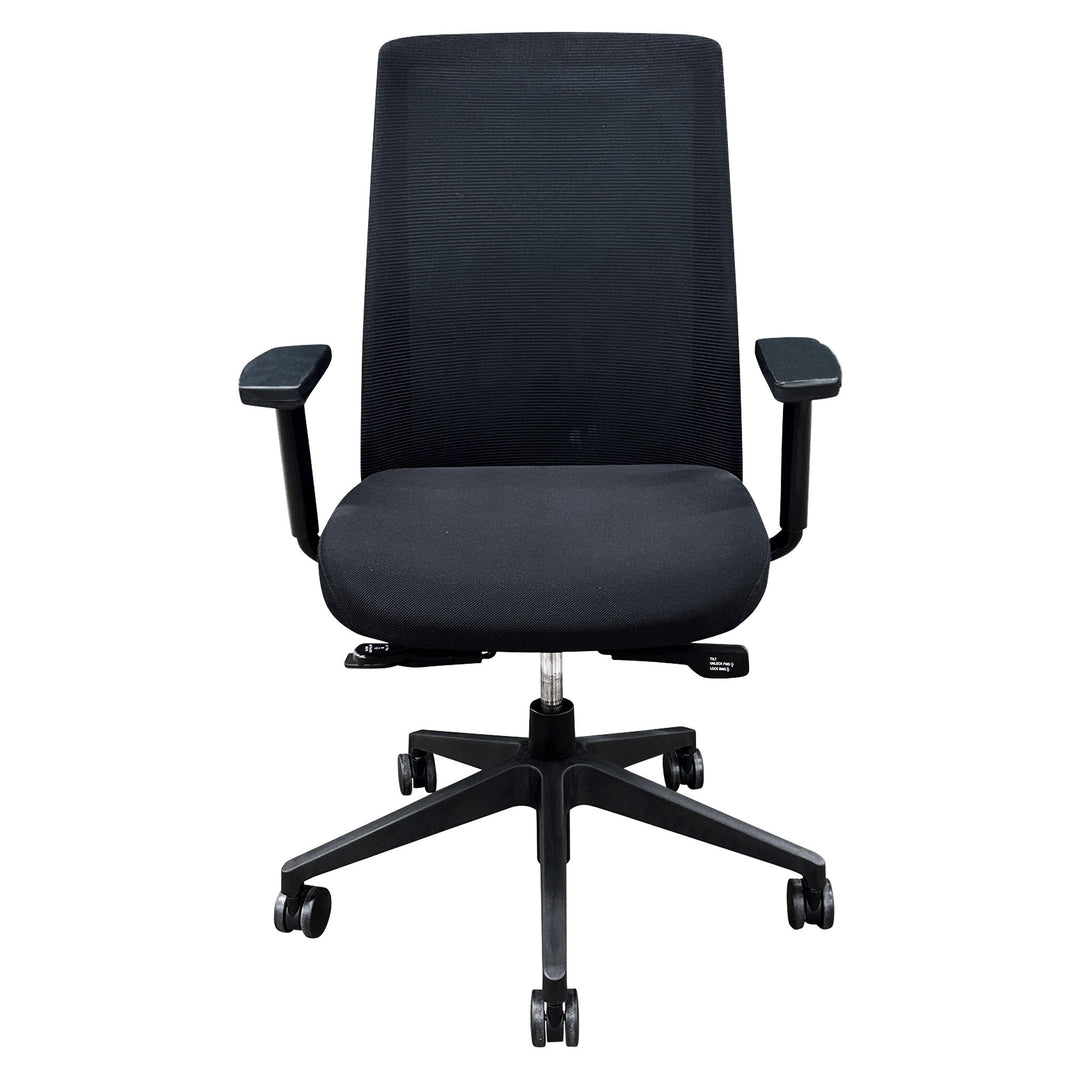 Compel  Bravo™ Ergonomic Task Chair, Black - Preowned