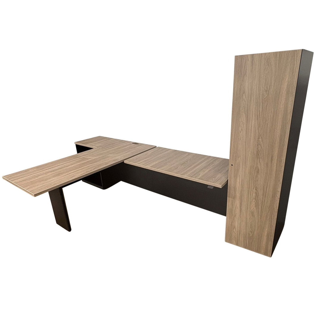 Teknion Expansion Private Office, Provincial Oak - Preowned