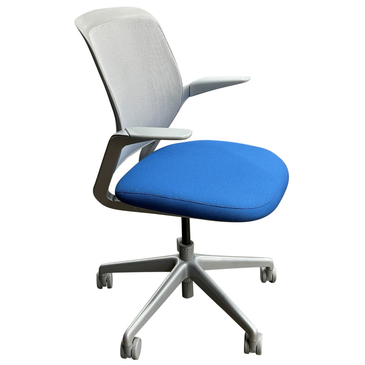 Steelcase Cobi Task Chair, Blue - Preowned