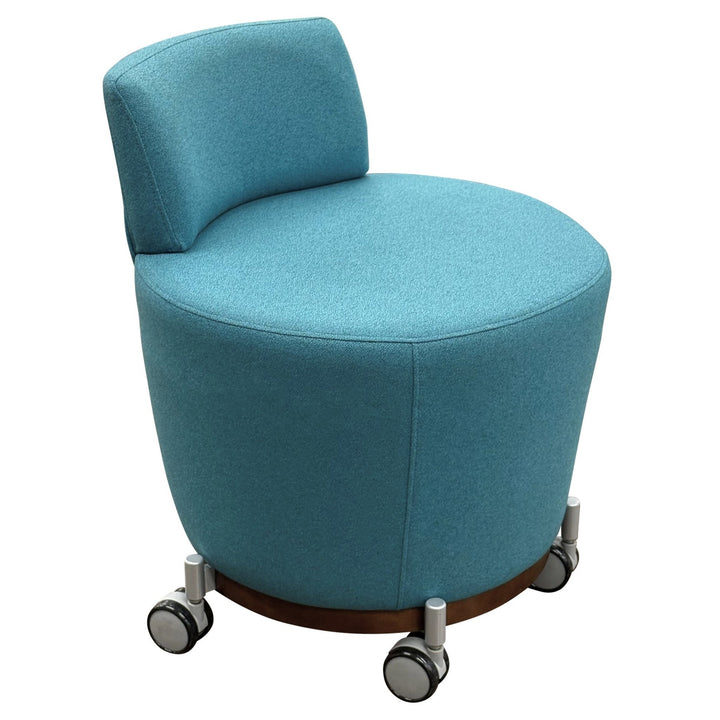 Jofco Mobile Lounge Chair, Aqua - Preowned