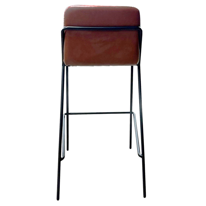 M.A.D. Sling Bar Stool, Chestnut - Preowned