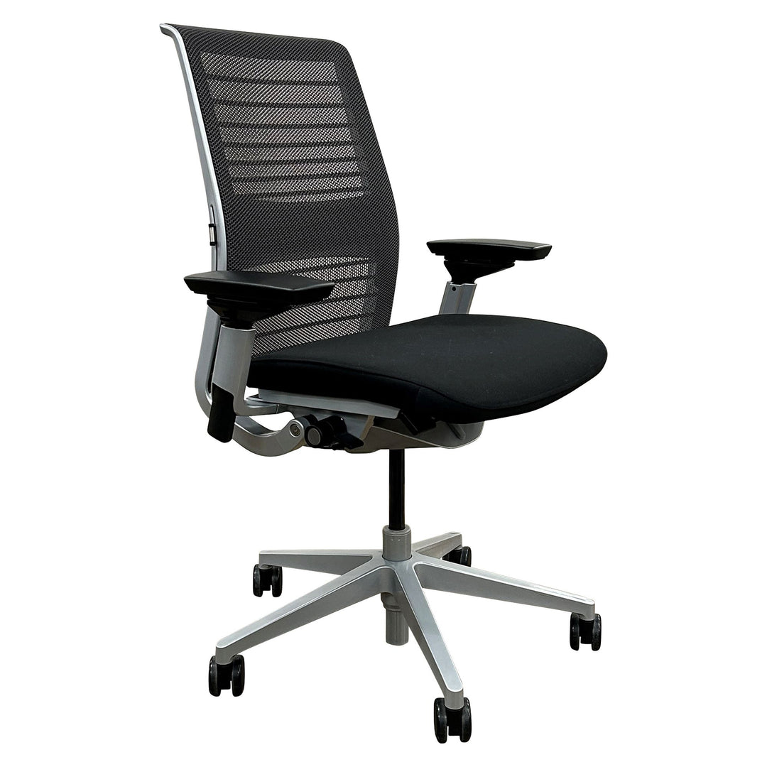 Steelcase Think V2 Ergonomic Task Chair, Graphite - Preowned