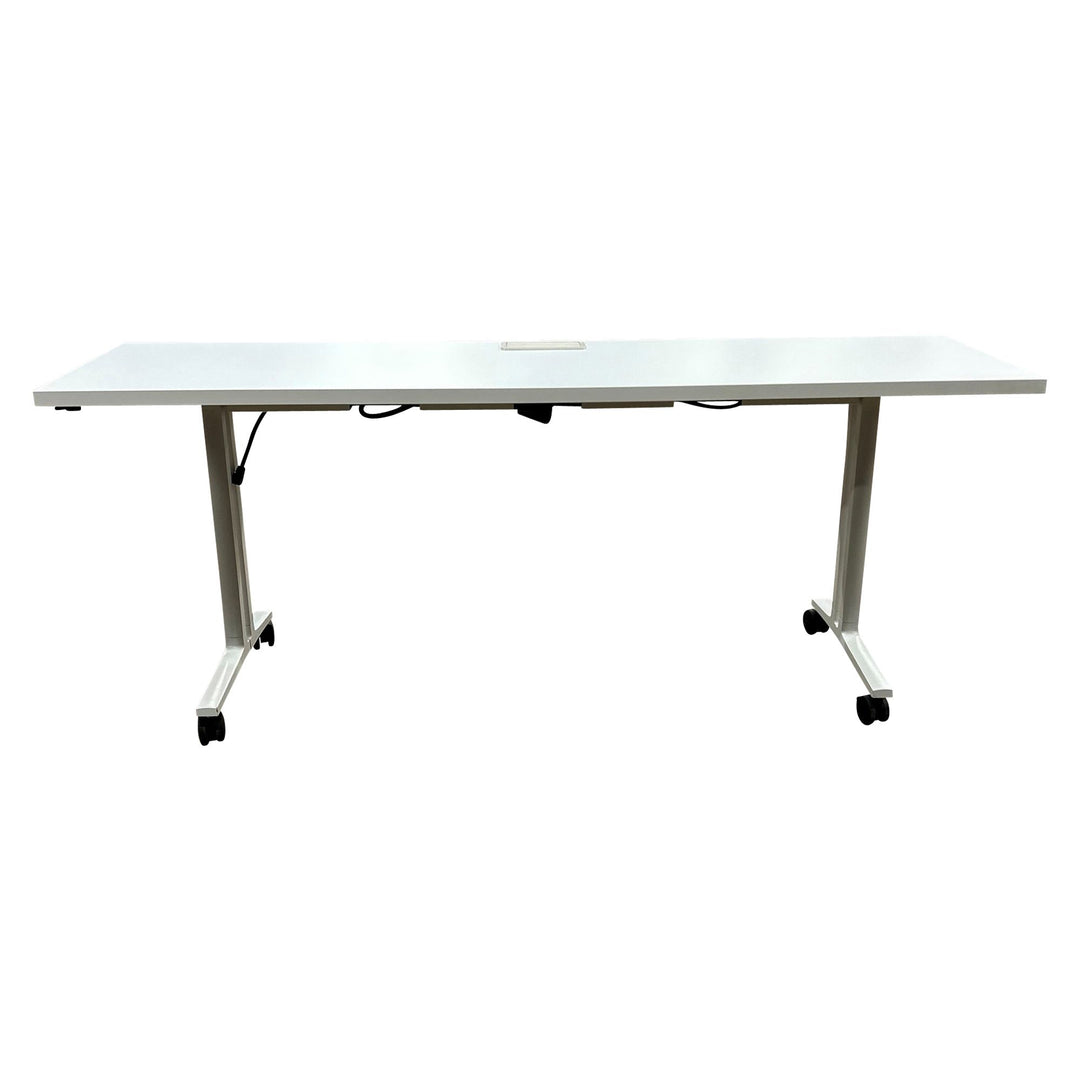 Herman Miller Everywhere Flip-Top Training Table, White - Preowned