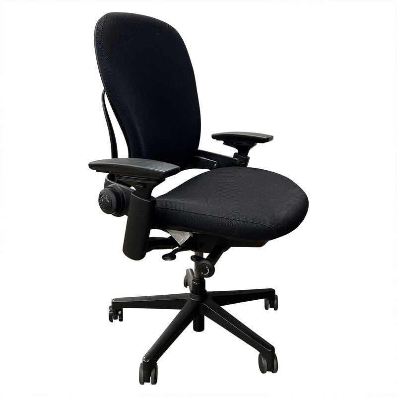 Steelcase Leap Plus Task Chair, Flexi Black - Preowned