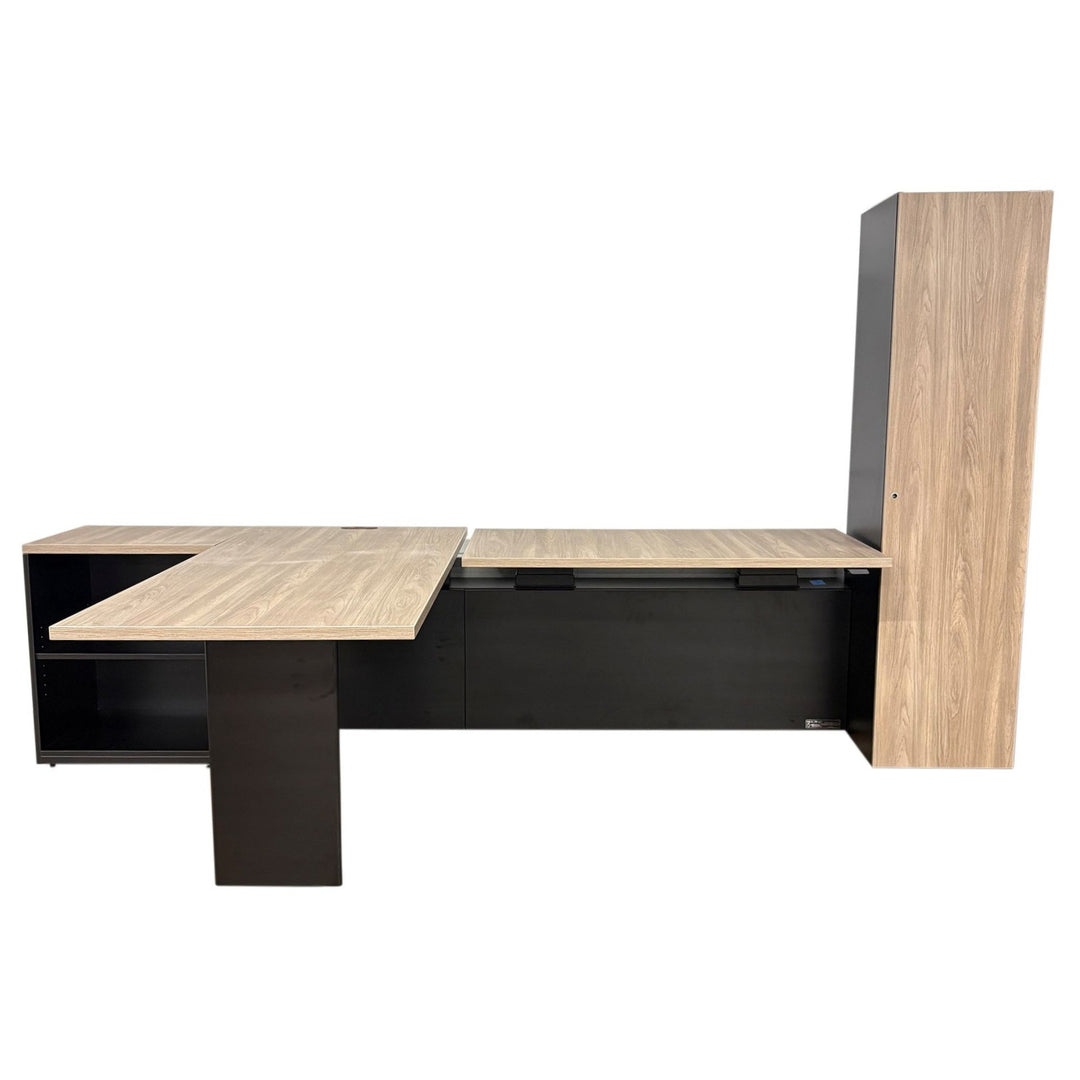 Teknion Expansion Private Office, Provincial Oak - Preowned