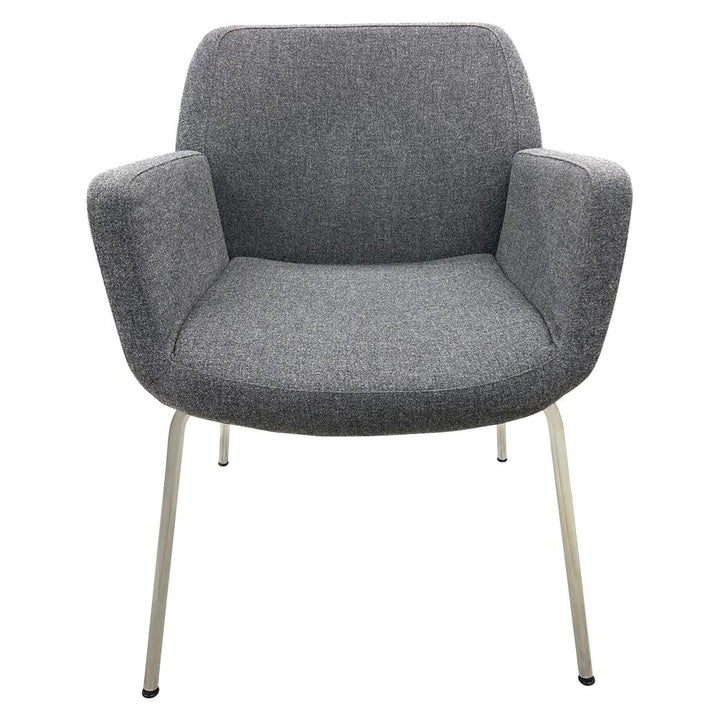 Coalesse Bindu Low Back Guest Chair, Heather Grey - Preowned