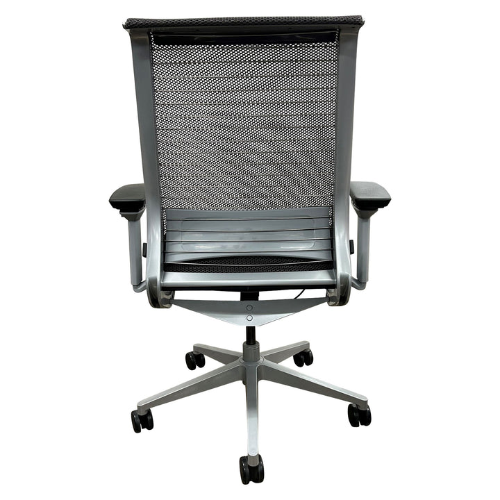 Steelcase Think V1 Ergonomic Task Chair, Graphite Mesh - Preowned