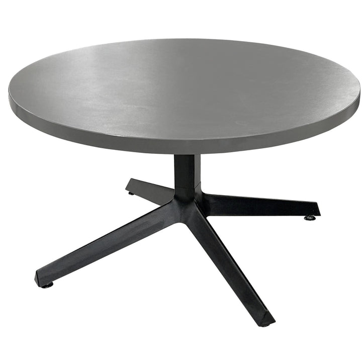 Round 30" Coffee Table, Deep Grey - Preowned