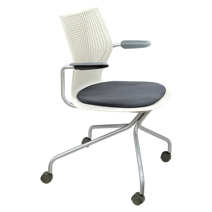 Knoll MultiGeneration Stack Chair, Storm - Preowned