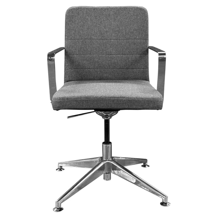 9to5 Diddy Conference Chair, Grey - Preowned