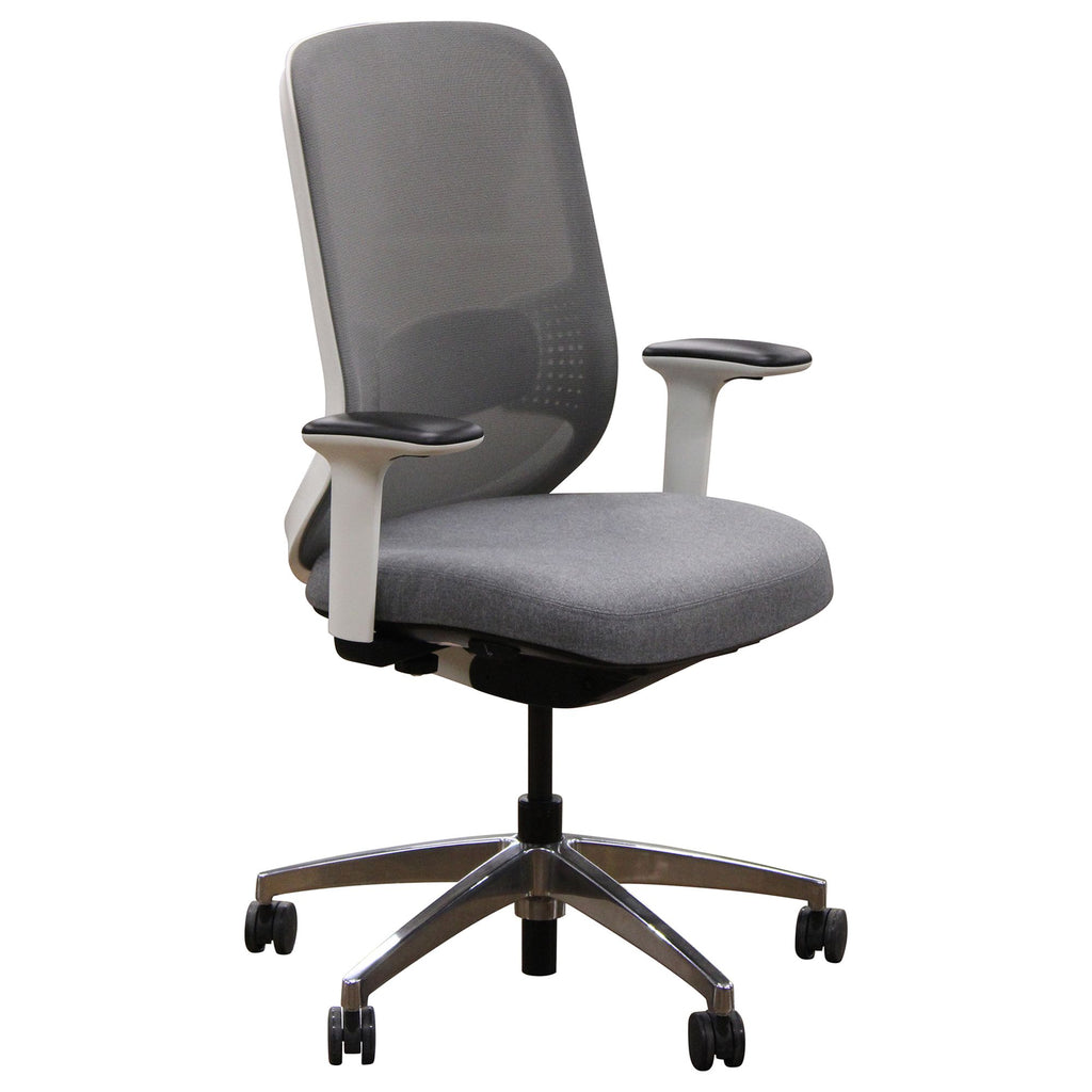 Teknion Projek Task Chair, Grey - Preowned – Rework Office Furniture