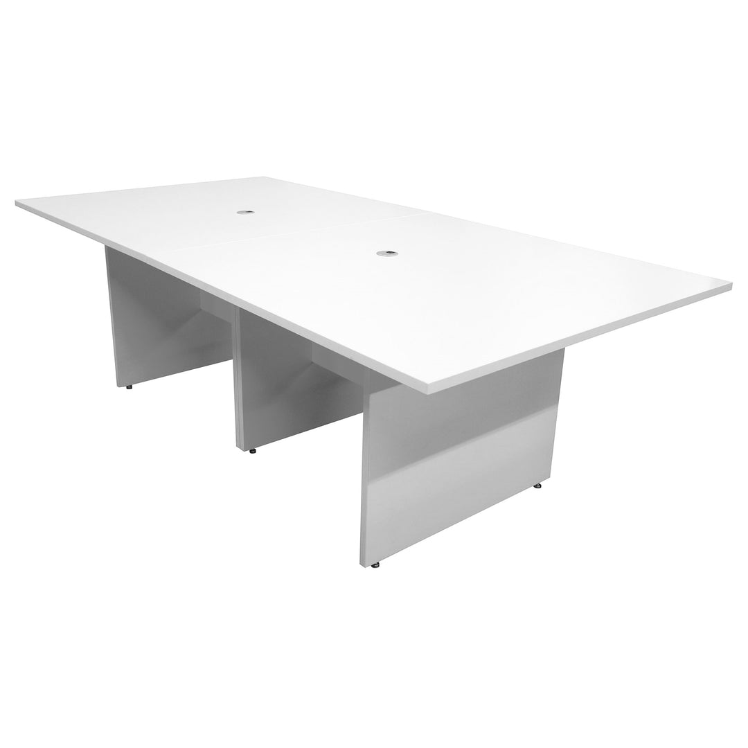 Compel Rectangle Conference Table, White - New CLOSEOUT