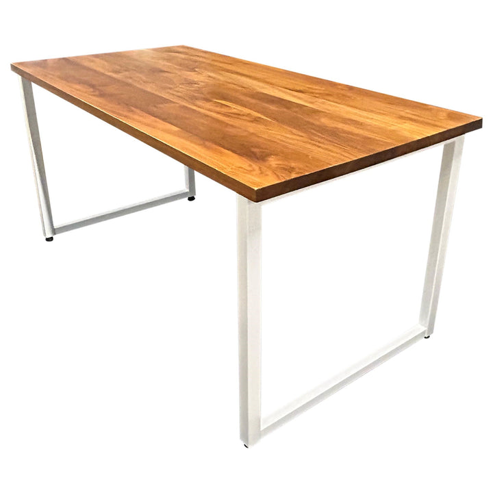 Room & Board Butcher Block 60" x 30" Square Leg Desk, Brown Maple Top - Preowned