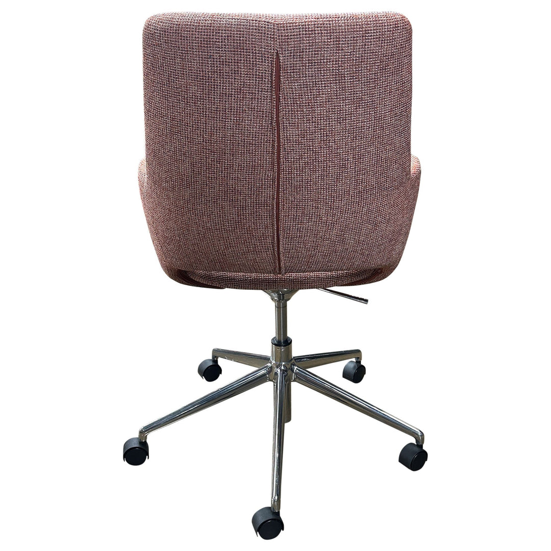 Studio TK Jima Highback 5-Legged Swivel Base Chair, Azalee - Preowned