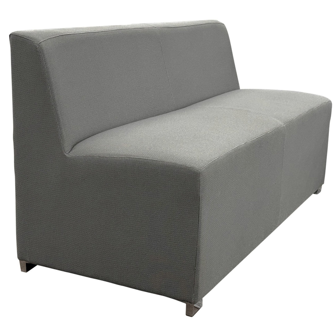 OFS Armless 58" Lounge Sofa, Grey - Preowned