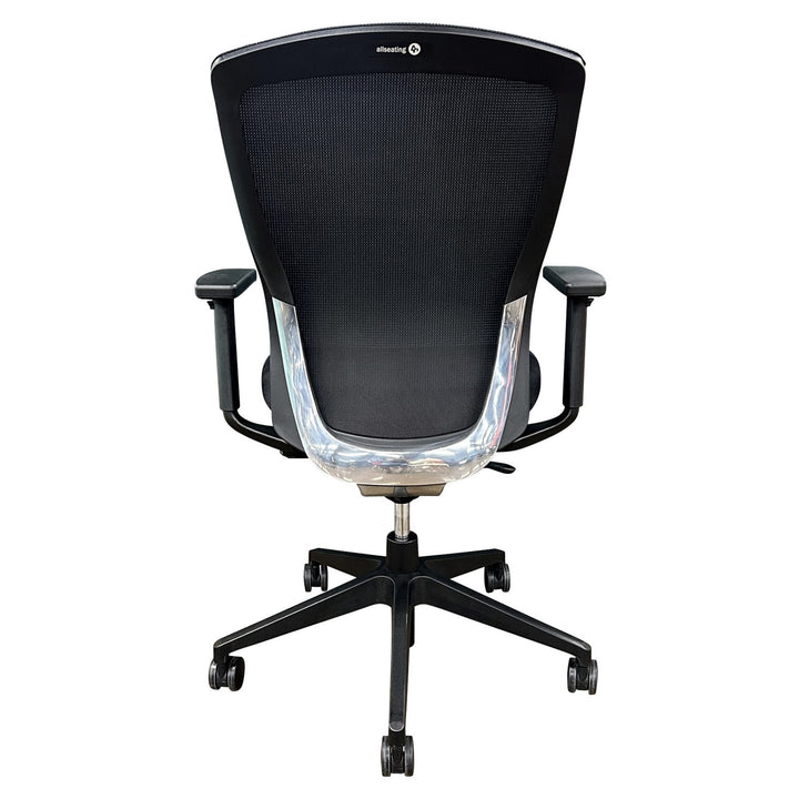 Allseating Viva Ergonomic Task Chair, Black - Preowned