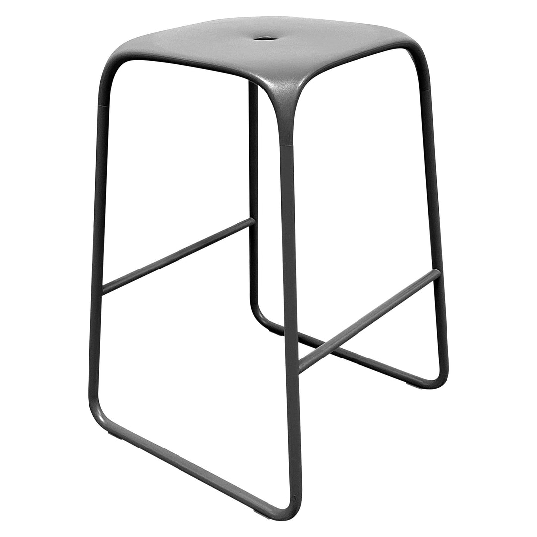 Bernhardt Ace Counter Stool, Charcoal Grey - Preowned