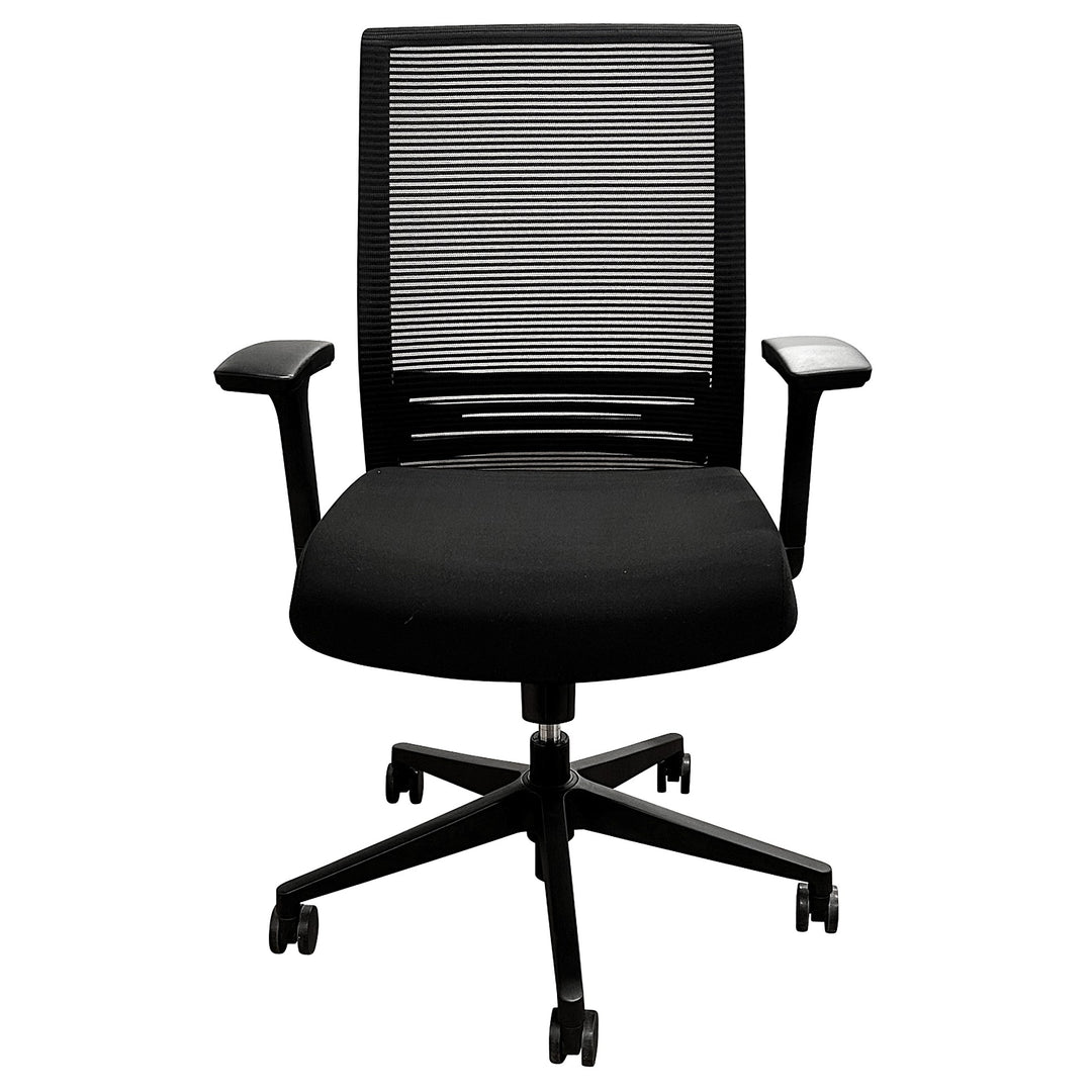 Kimball Joya High-Performance Ergonomic Task Chair, Black - Preowned