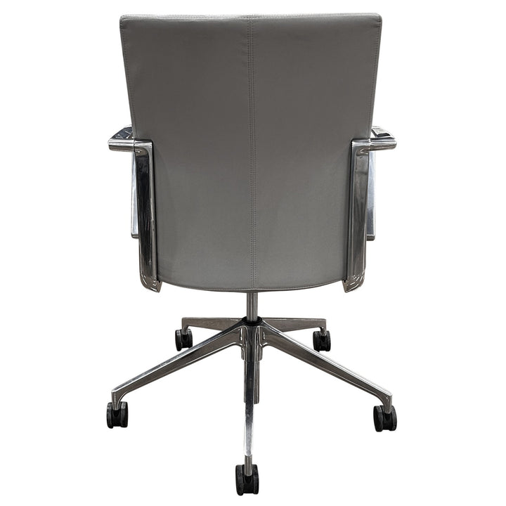 Stylex Sava Genius At Work Ergonomic Conference Chair, Light Grey - Preowned