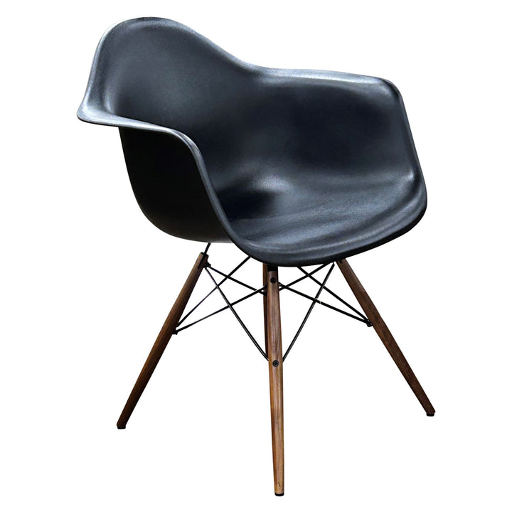 Herman Miller Eames DAW Armchair, Black - Preowned