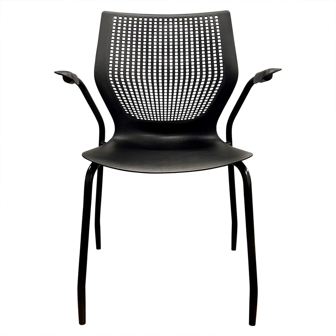 Knoll MultiGeneration Stack Chair, Black - Preowned