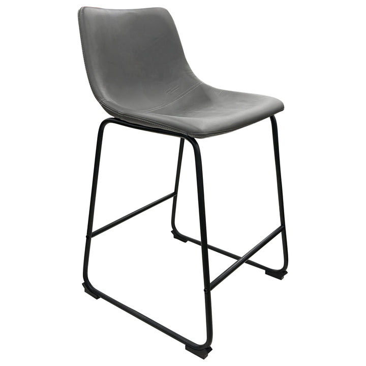 Ashley Centiar Counter Height Stool, Grey - Preowned