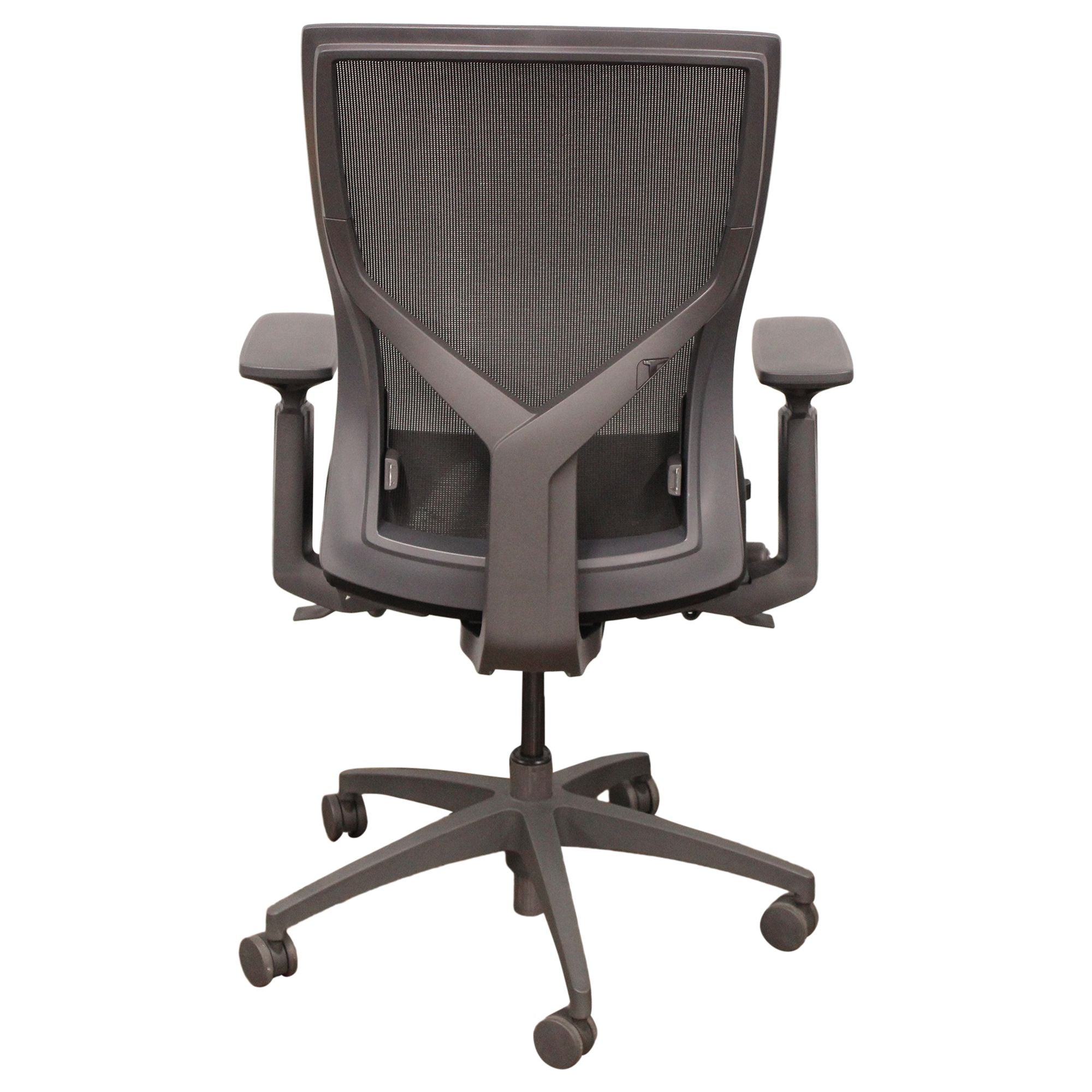 Sit-On-It Torsa Task Chair, Black Flexi Fabric - Preowned