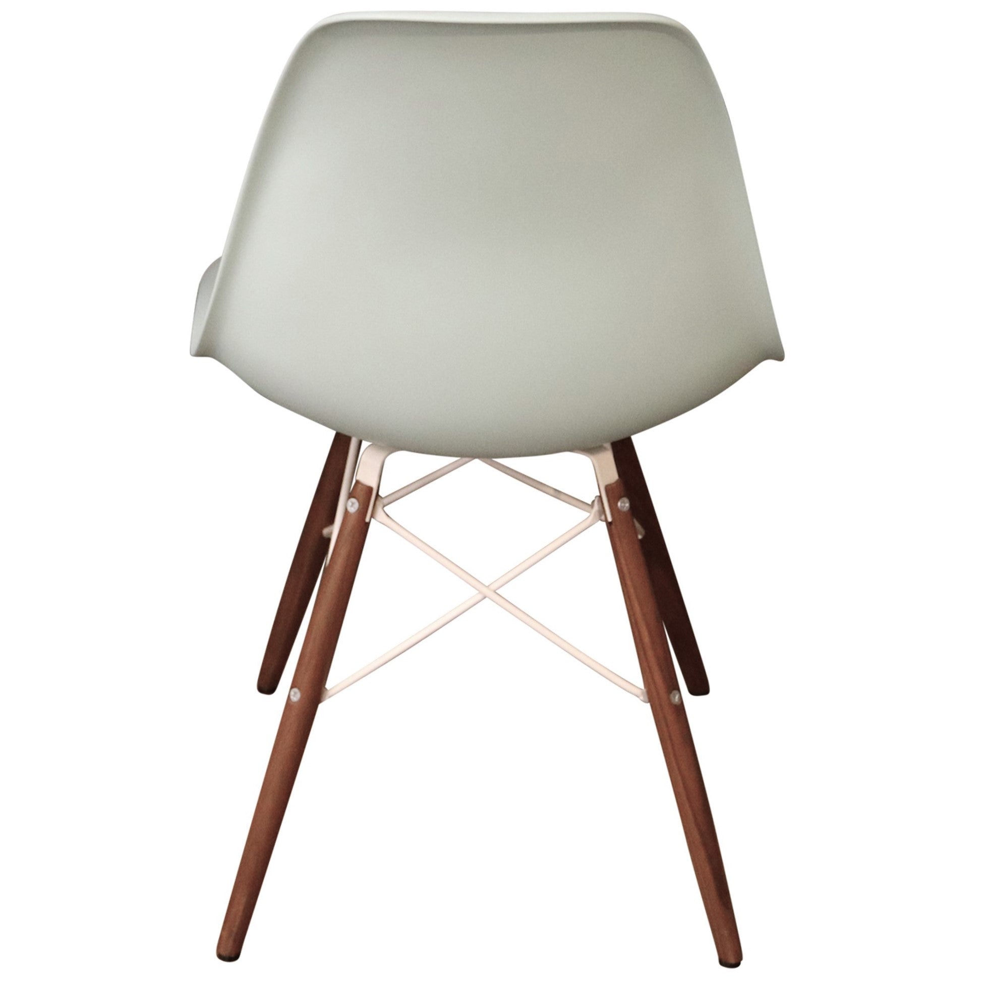 Herman Miller Eames Molded Plastic Side Chair, Grey Green - Preowned
