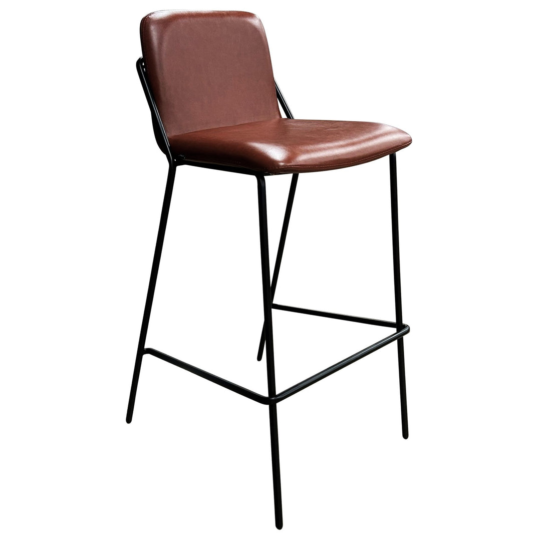 M.A.D. Sling Bar Stool, Chestnut - Preowned