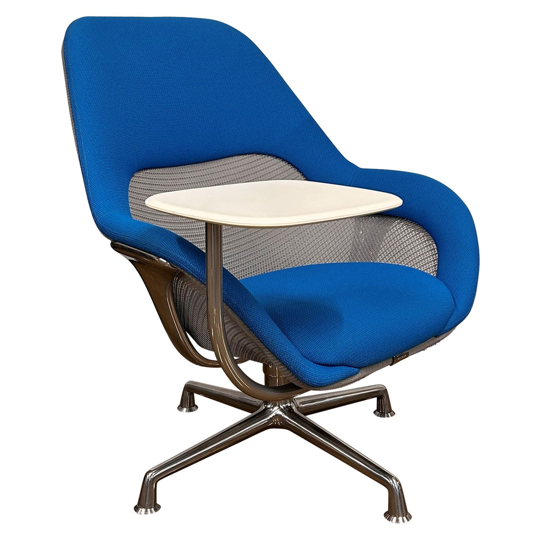 Steelcase Coalesse SW_1 Lounge Chair w/Tablet, Blue - Preowned