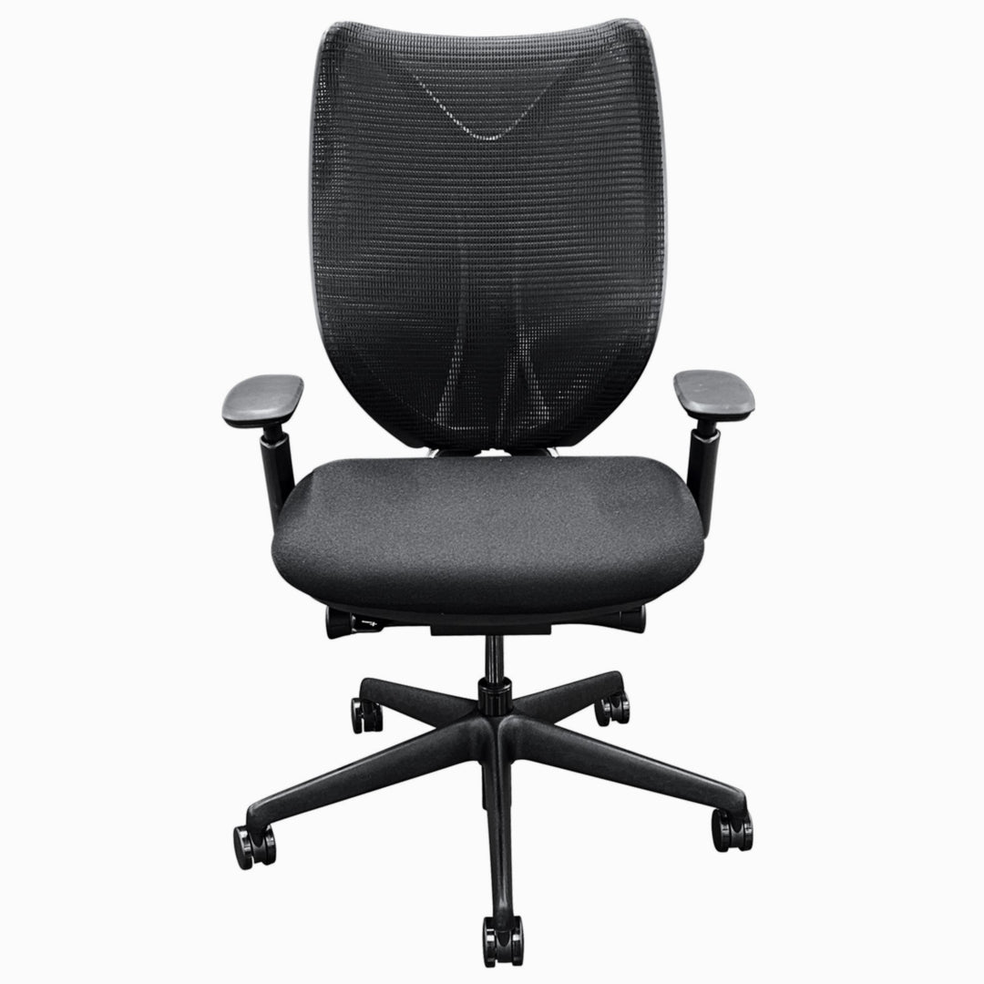 Teknion Sabrina Synchro-Tilt Ergonomic Task Chair, Black - New