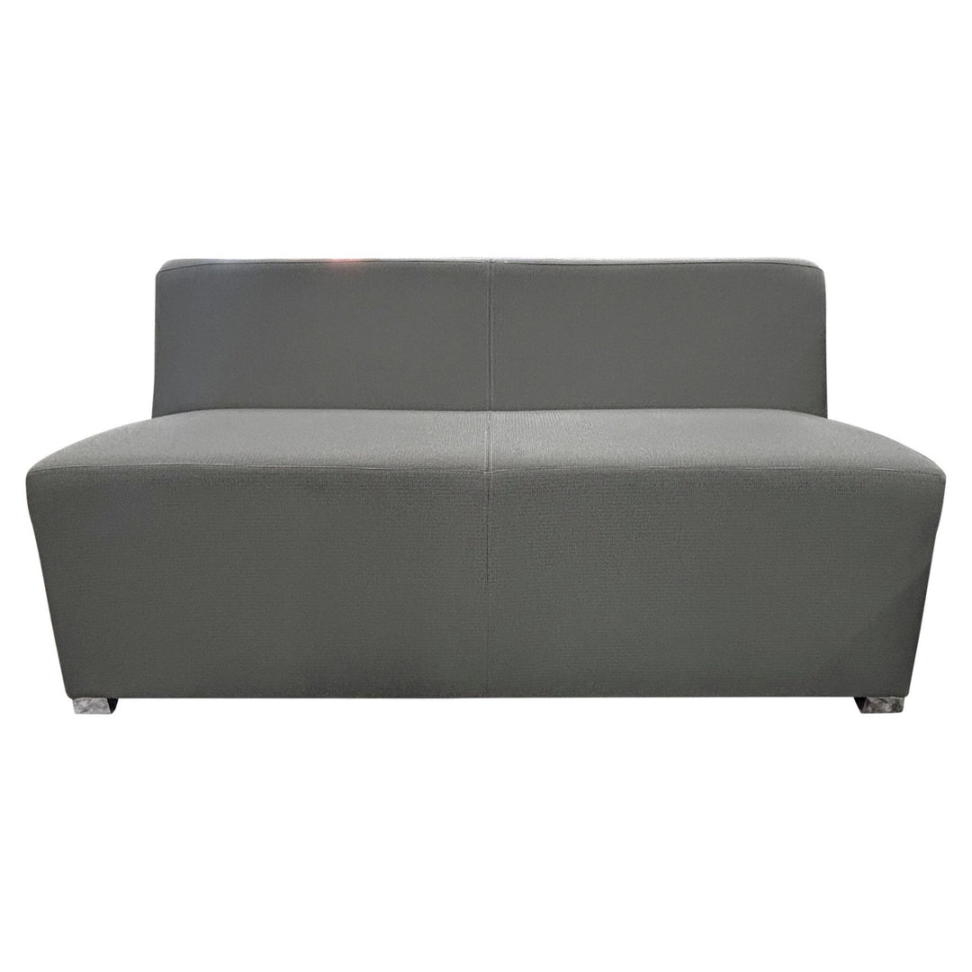 OFS Armless 58" Lounge Sofa, Grey - Preowned